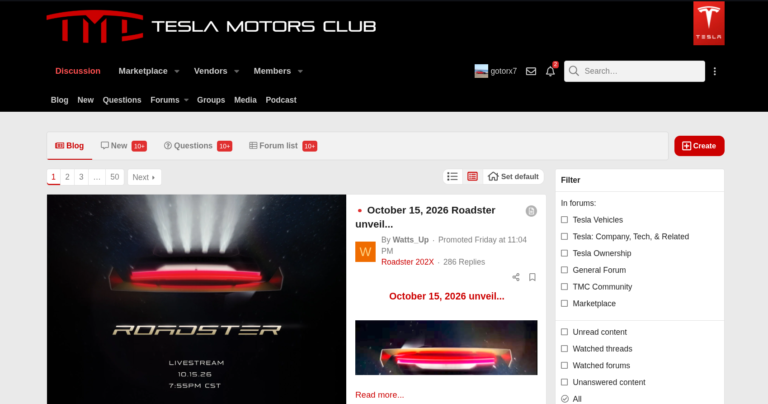 Tesla Motorclub